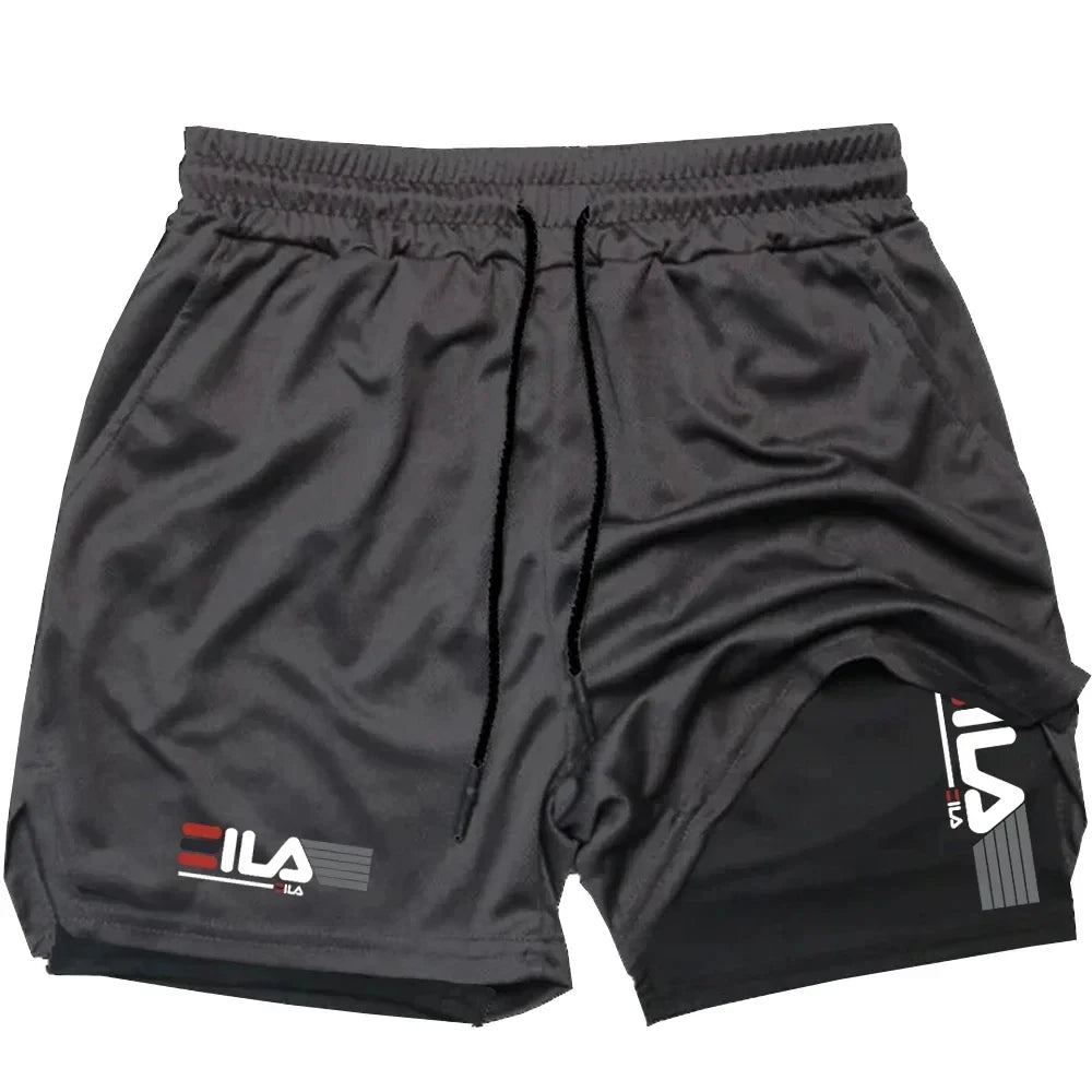 Iron Sculpt's Men's 2 in 1 Running Shorts