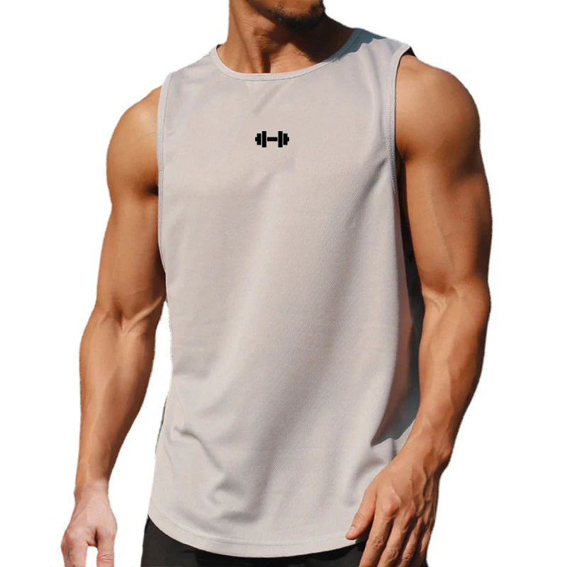 Iron Sculpt's Dumbbell Men's Gym Tank