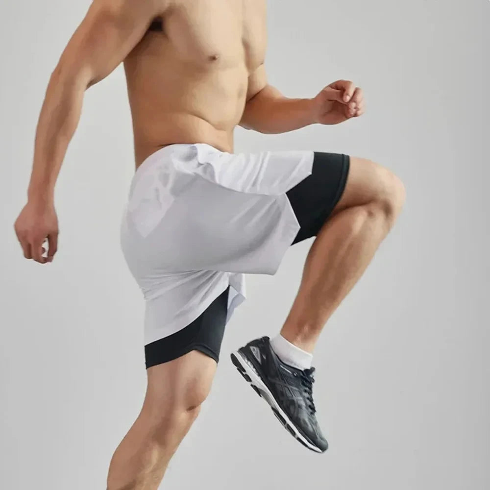 Iron Sculpt's Men's 2 in 1 Running Shorts