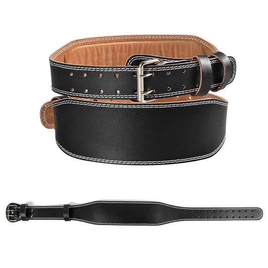 Iron Sculpt's Premium Leather Powerlifting Belt