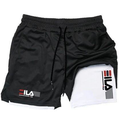 Iron Sculpt's Men's 2 in 1 Running Shorts