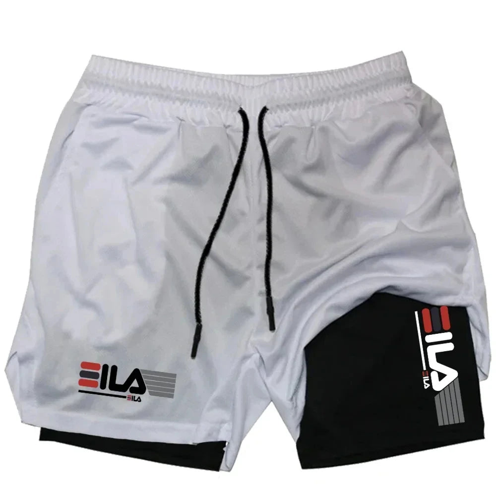 Iron Sculpt's Men's 2 in 1 Running Shorts