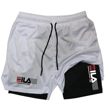 Iron Sculpt's Men's 2 in 1 Running Shorts