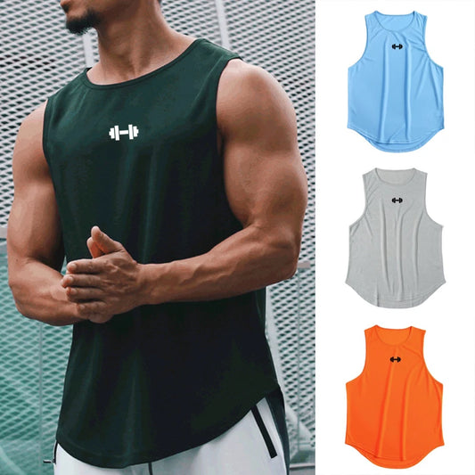 Iron Sculpt's Dumbbell Men's Gym Tank