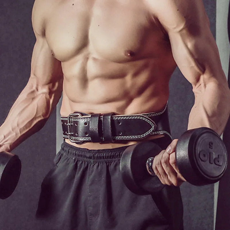 Iron Sculpt's Premium Leather Powerlifting Belt