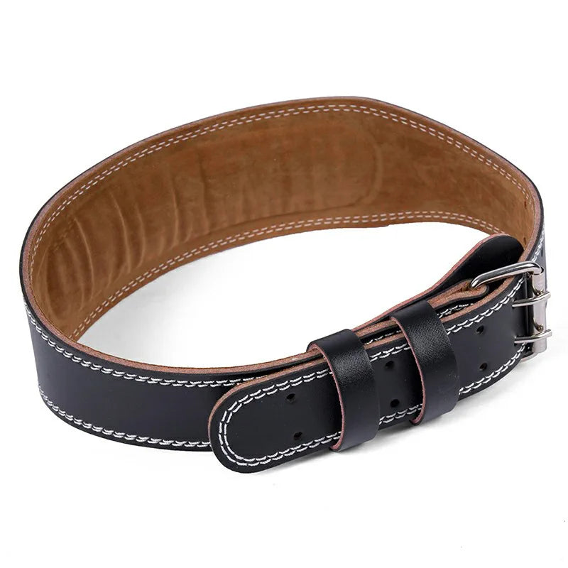 Iron Sculpt's Premium Leather Powerlifting Belt